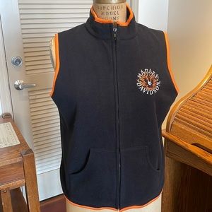 New Harley Davidson black fleece vest.